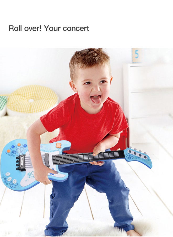 Sharpdo - Mini Electric Bass Guitar Toy for Kids - Musical Instrument for Early Childhood Education and Development with Interactive Play & Learning Features - Image 1