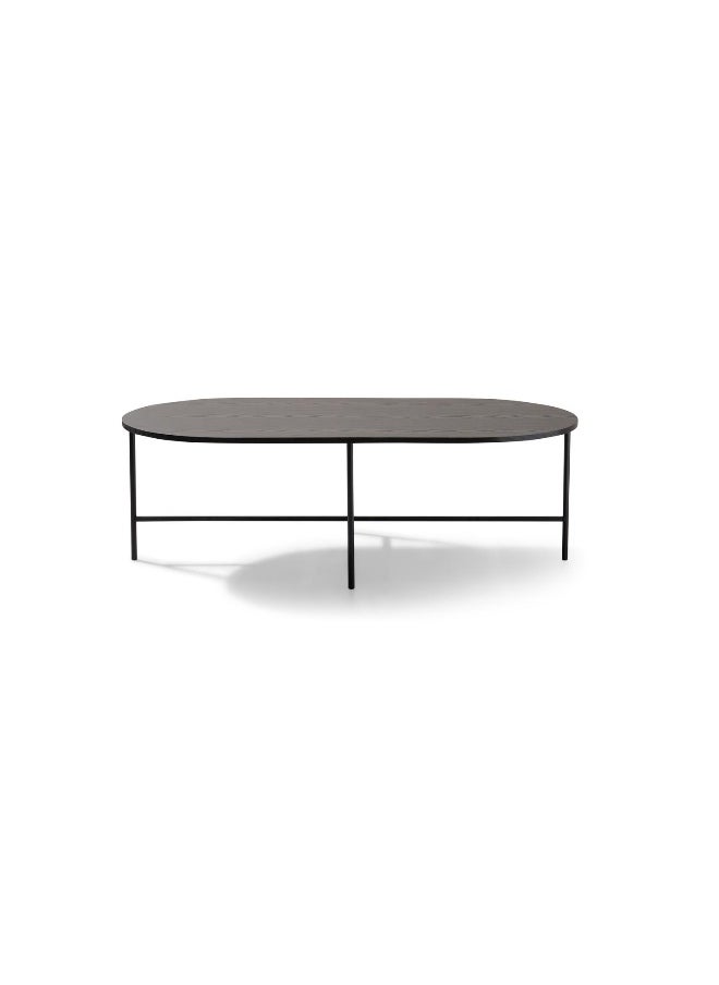 Pan Home Galicia Coffee Table Melamine - Black  - Image 1