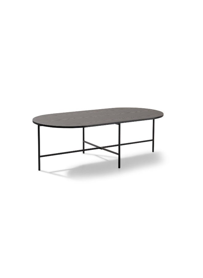 Pan Home Galicia Coffee Table Melamine - Black  - Image 5