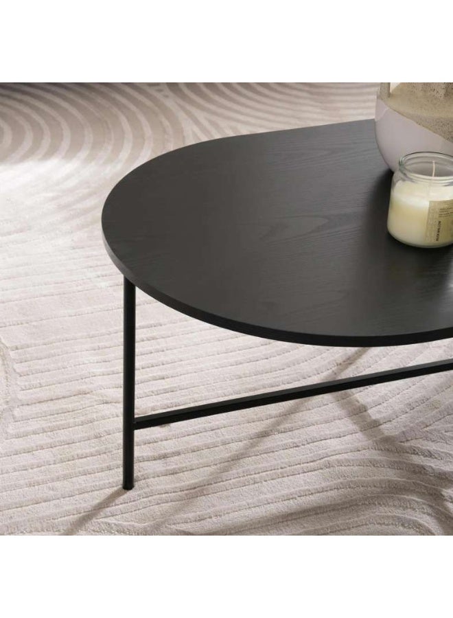 Pan Home GALICIA COFFEE TABLE MELAMINE - BLACK - Image 3