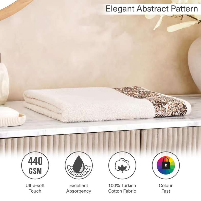 Pan Home منشفة استحمام ماغنوليا إيثينا - بني - Image 5