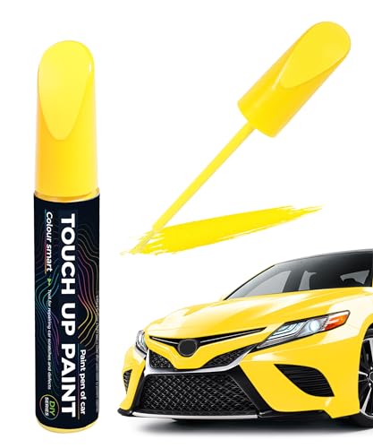 UBOG Touch Up Paint PenTouch Up Paint for CarsCar Accessories Car Touch Up Paint Automotive Paint Pen Scratch RepairCars Remover Scratch Paint PenCars Paints Pens for Erase Auto Scratches Yellow - Image 1