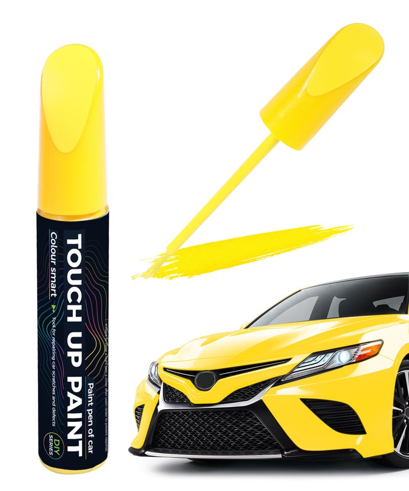 UBOG Touch Up Paint PenTouch Up Paint for CarsCar Accessories Car Touch Up Paint Automotive Paint Pen Scratch RepairCars Remover Scratch Paint PenCars Paints Pens for Erase Auto Scratches Yellow - Image 3