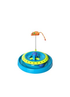 Interactive Training exercise mouse play toy with ball for cat