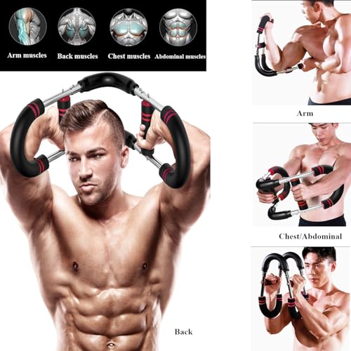 CARETHYS Twister Arm Trainer, Adjustable Chest Workout Equipment, Arm Trainer for Men, Arm Exercise Equipment, Chest Trainer for Men, Shoulders and Forearms Muscle Training Fitness Equipment - Image 5