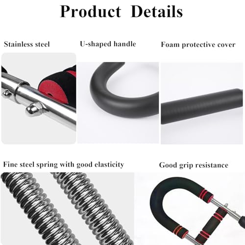 CARETHYS Twister Arm Trainer, Adjustable Chest Workout Equipment, Arm Trainer for Men, Arm Exercise Equipment, Chest Trainer for Men, Shoulders and Forearms Muscle Training Fitness Equipment - Image 3