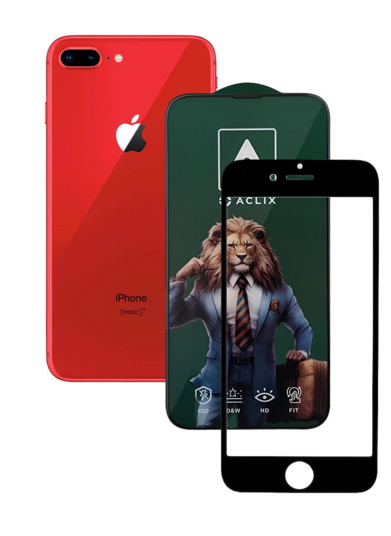 أكاليكس جودة عالية، واقي شاشة لهاتف آيفون 8 بلاس - Image 1
