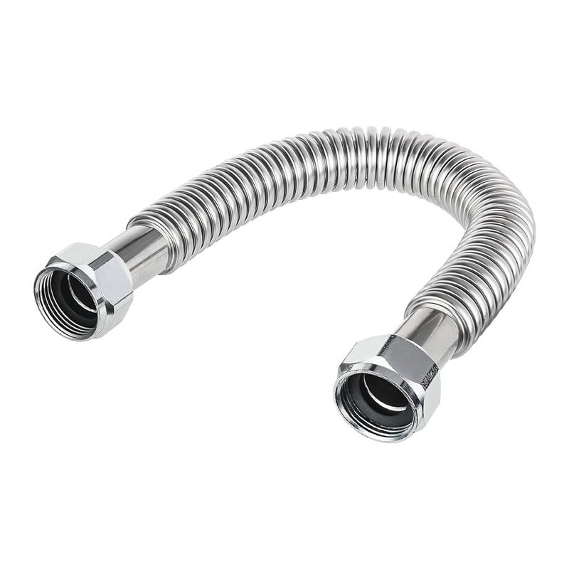EFIELD Pack of 2 EFIELD 24inch 34 FIP x 34 FIP Flexible Stainless Steel Corrugated Hose Connector for Water Heater Water SoftenerHOSE040 - Image 2