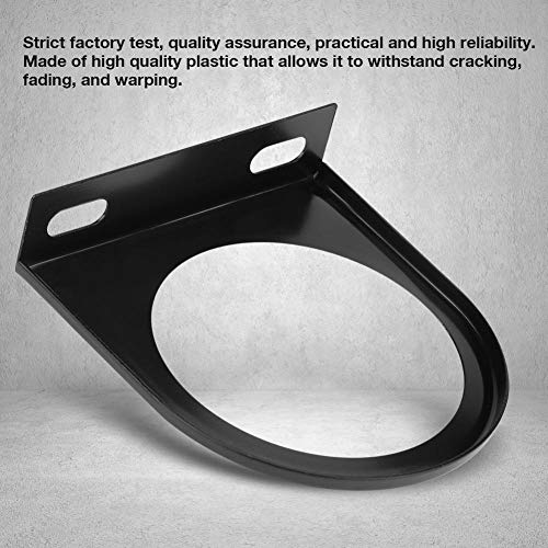 Aramox Gauge Bracket Holder, 52mm 2 Inch Universal Single Hole Meter Gauge Pillar Mount Pod Holder Black - Image 3