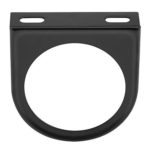 Aramox Gauge Bracket Holder, 52mm 2 Inch Universal Single Hole Meter Gauge Pillar Mount Pod Holder Black - Image 1