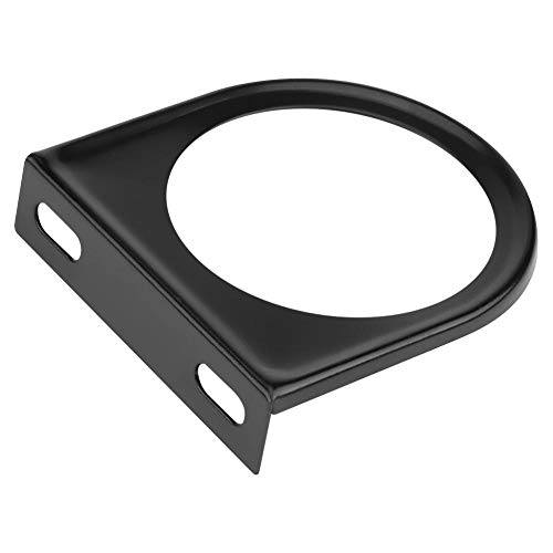 Aramox Gauge Bracket Holder, 52mm 2 Inch Universal Single Hole Meter Gauge Pillar Mount Pod Holder Black - Image 4