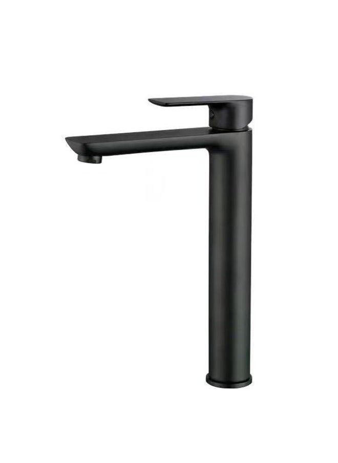 Generic - Bathroom Taps Black Tall Basin Mixer Washroom Sink Faucets Factory - Image 1