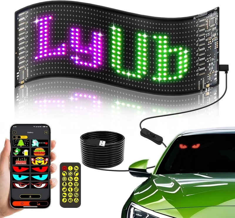 "Smart LED Display Board: Add an imminent touch of art to your cart and your residence!" - Generic - Image 1