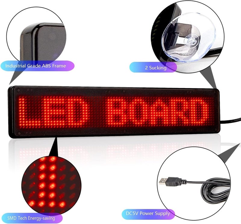 "Smart LED Display Board: Add an imminent touch of art to your cart and your residence!" - Generic - Image 4