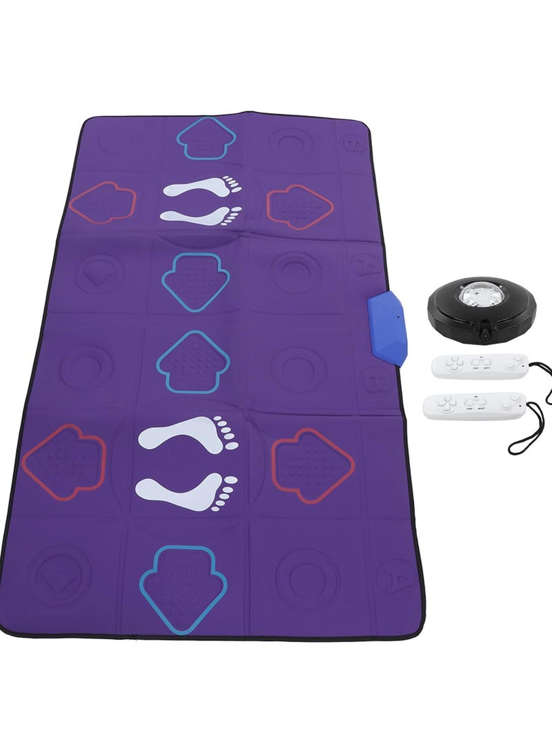 GGOOT Exercise Fitness Dance Pad Game for TV, Double Dancing Game for Kids and Adults AR LED Light 2 Player HD High Sensitivity Dance Step Play Mat With Camera Gift for Boys Girls - Image 4