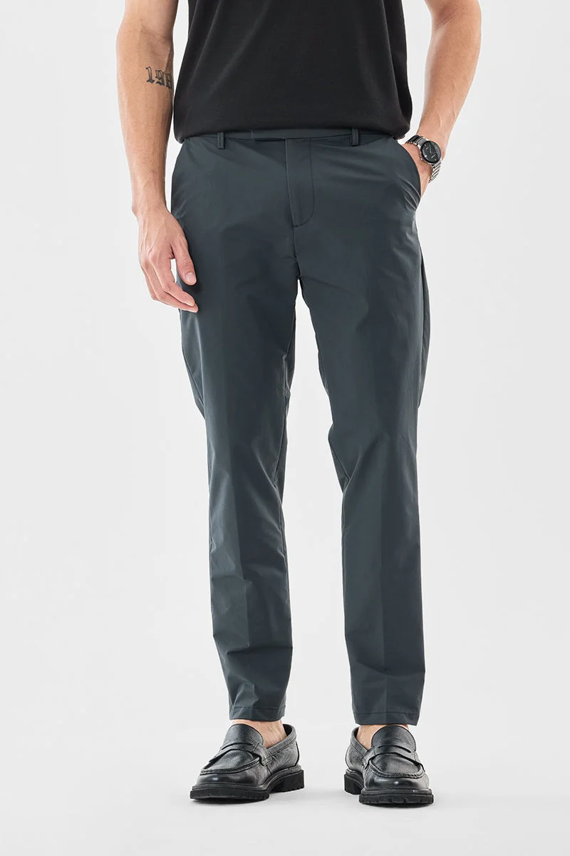 SNITCH تشينو بقصة ضيقة مطاطية % إيلاستومولتيستر