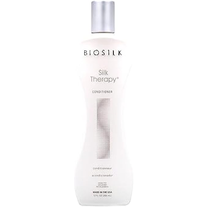 BIOSILK SILK THERAPY CONDITIONER, 12 OUNCE - Image 1