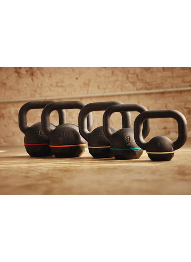 Domyos Kettlebell Cast Iron & Rubber Base  - Image 3