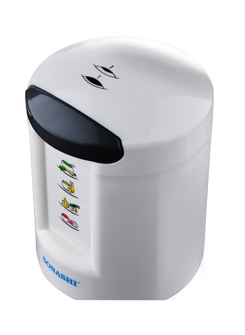 SONASHI Kitchen Chopper with Unbreakable PC Jar | Double Stainless Steel Blades Mincer with 2 Speeds | Overheat Protection and Safety Lock System | Chopping, Dicing & Mincing 500 ml 300 W SMC-22 White - Image 5