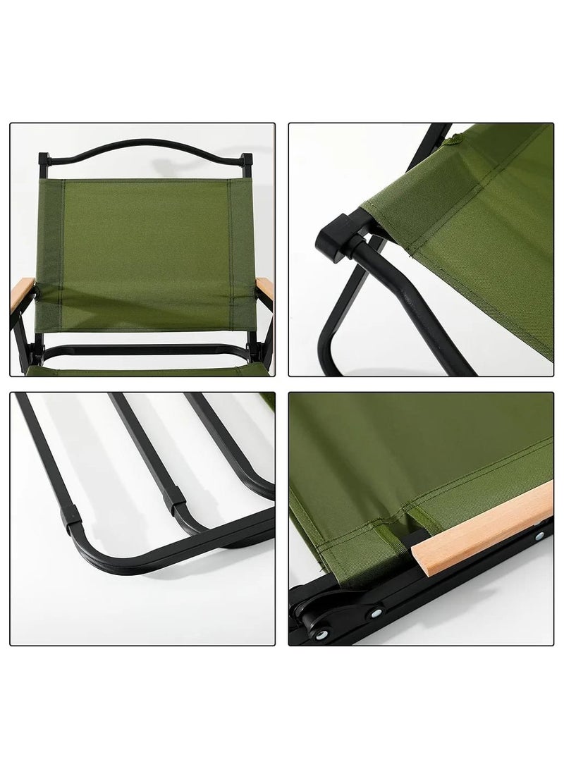 BBQ TIME BBQ  Foldable Camping Chair Portable & Foldable Chair for Travelling, Beach & Home Backpacking Portable Chair - Image 4