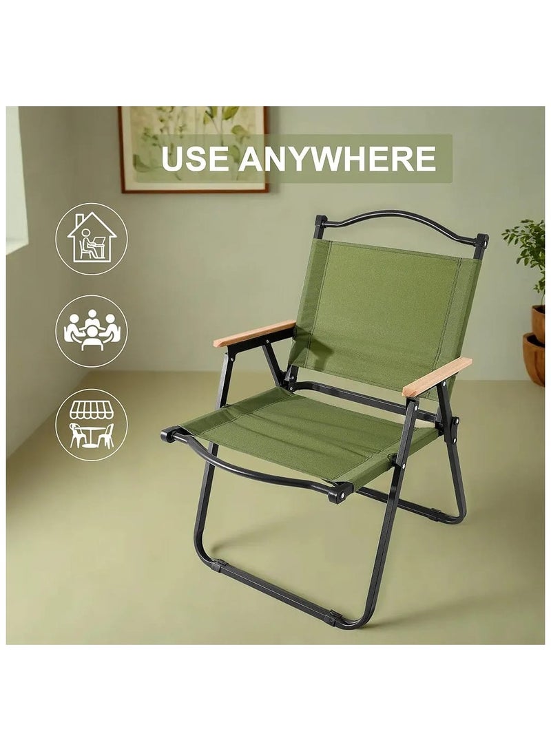 BBQ TIME BBQ  Foldable Camping Chair Portable & Foldable Chair for Travelling, Beach & Home Backpacking Portable Chair - Image 5
