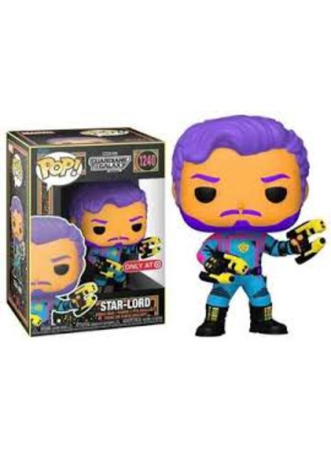 Funko Pop! Super Heroes : Marvel - Guardian of the Galaxy 3 - Star-Lord (BLKLT)(Exc) - Image 2