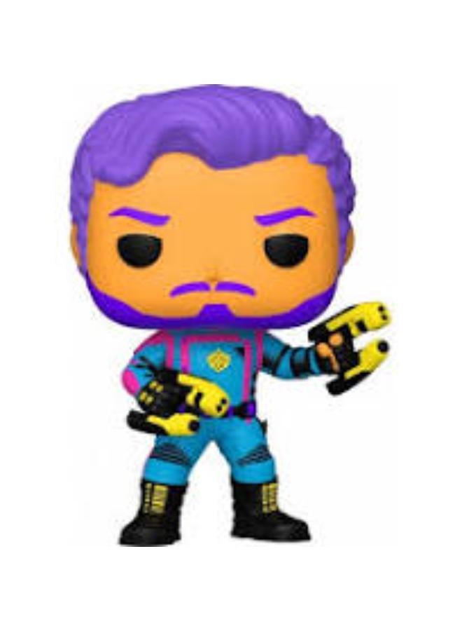 Funko Pop! Super Heroes : Marvel - Guardian of the Galaxy 3 - Star-Lord (BLKLT)(Exc) - Image 1