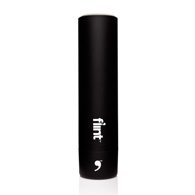 Flint Retractable Lint Roller, Refillable, 30 Sheets, Black - Image 2