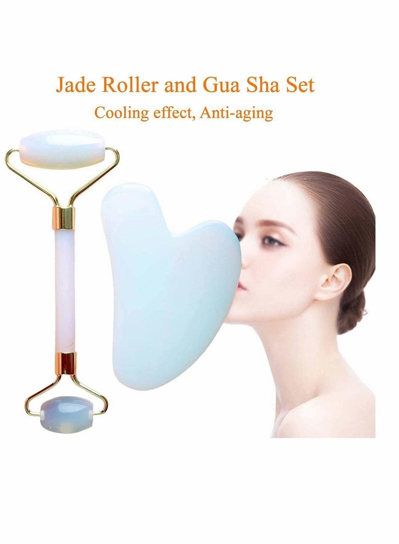 Y&D Facial Jade Roller Anti-Aging And Eye Swelling Massage Beauty Tool Face Suitable For Neck Body Skin Care  - Image 2