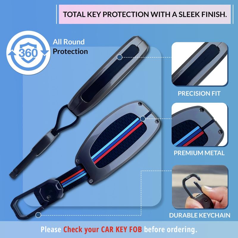 NEODRIFT 'KeyShield' Car Key Cover for Hyundai Creta (Shape 4, 04 Buttons) (Durable, Stylish, and 360° Protection) - Image 2