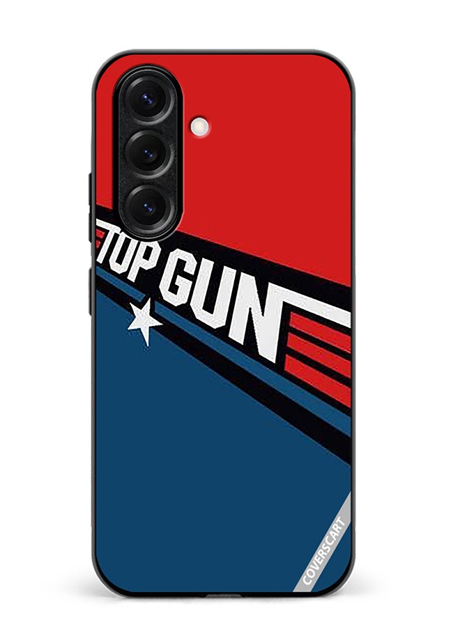 VR CREATIVE Protective Case Cover For Samsung Galaxy S25 Top Gun Theme Design Multicolour