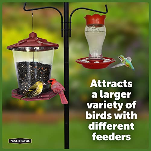 Pennington Feeder Pole Plus Bird Feeder Pole Black 5 ft - Image 4