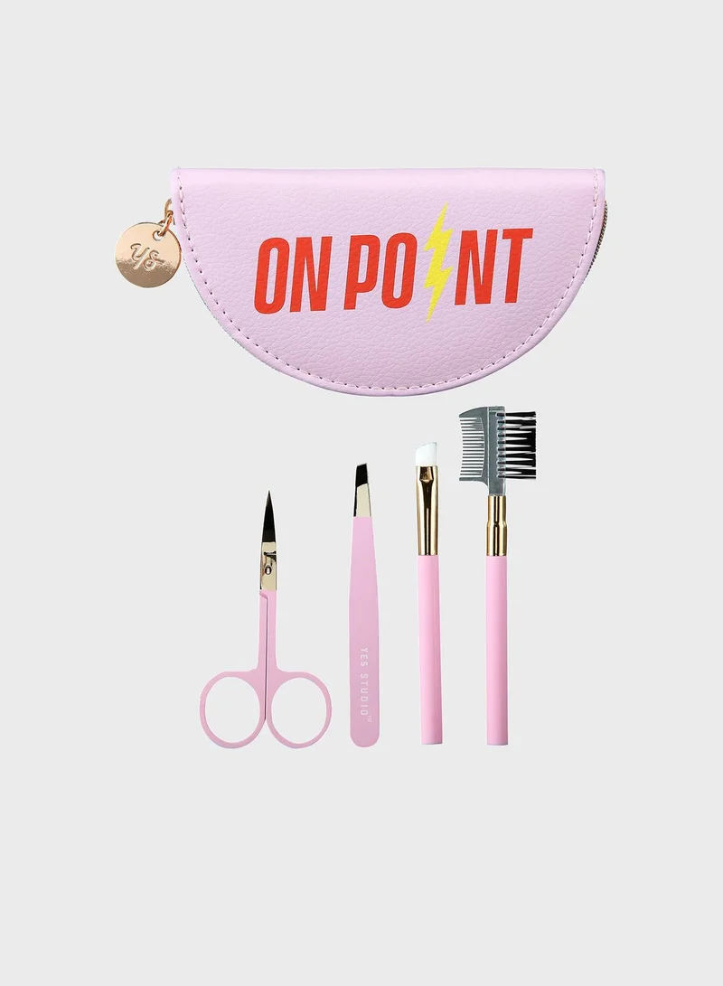 Yes Studio Eye Brow Kit - On Point