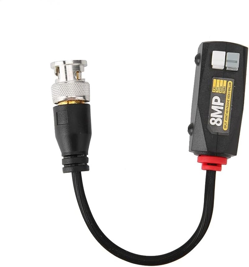 Dioche 8MP Video Balun Pair Coaxial Ground Loop Isolation Compatible HD CVI AHD TVI CVBS - Image 3