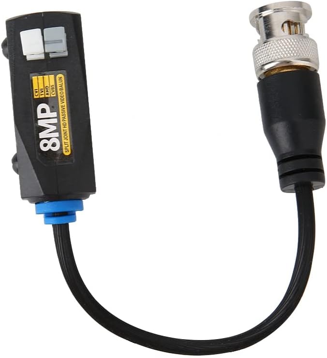 Dioche 8MP Video Balun Pair Coaxial Ground Loop Isolation Compatible HD CVI AHD TVI CVBS - Image 4