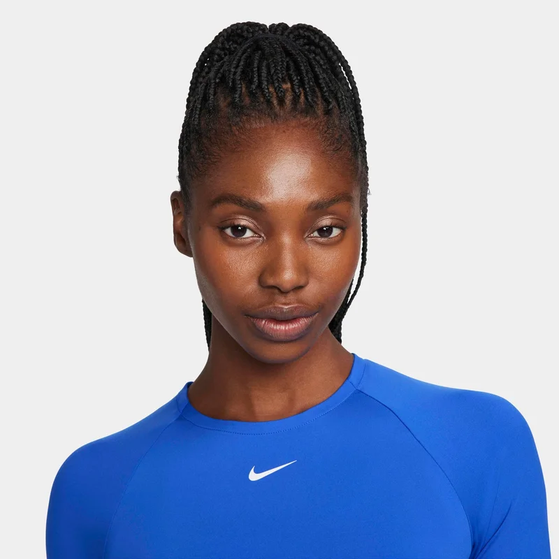 Nike Blue Women's Pro Dri-FIT Crop Top for Women | Best Price UAE