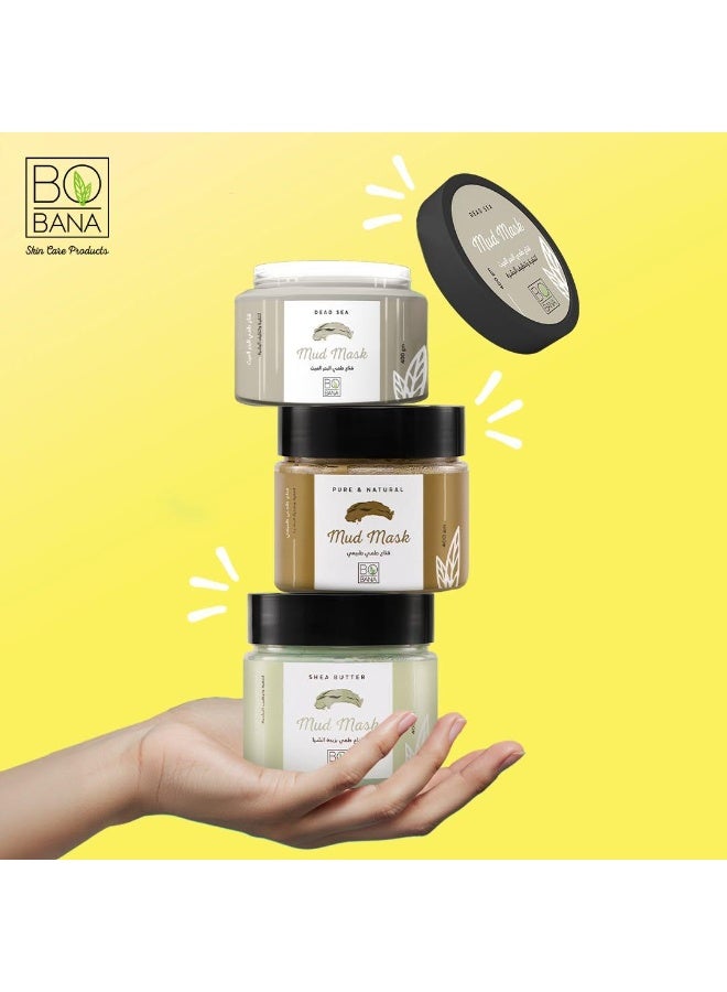BOBANA Natural Mud Mask 400gm - Image 5