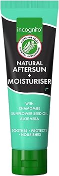 Incognito After Sun Moisturiser 150ml 2 in 1 Aftersun and Moisturiser For Soft Skin Body Helps prevent insect bites Travel Friendly Organic Aftersun Moisturiser - Image 1