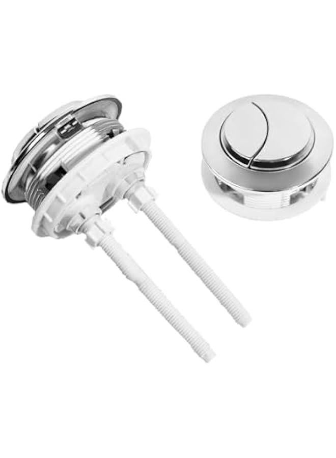 Generic Dual Push Toilet Flush on, Plastic Adjustable Top Water Tank ...