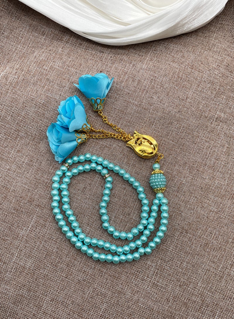 99 pearl Muslim prayer beads as a gift for the Arab Ramadan - Image 1