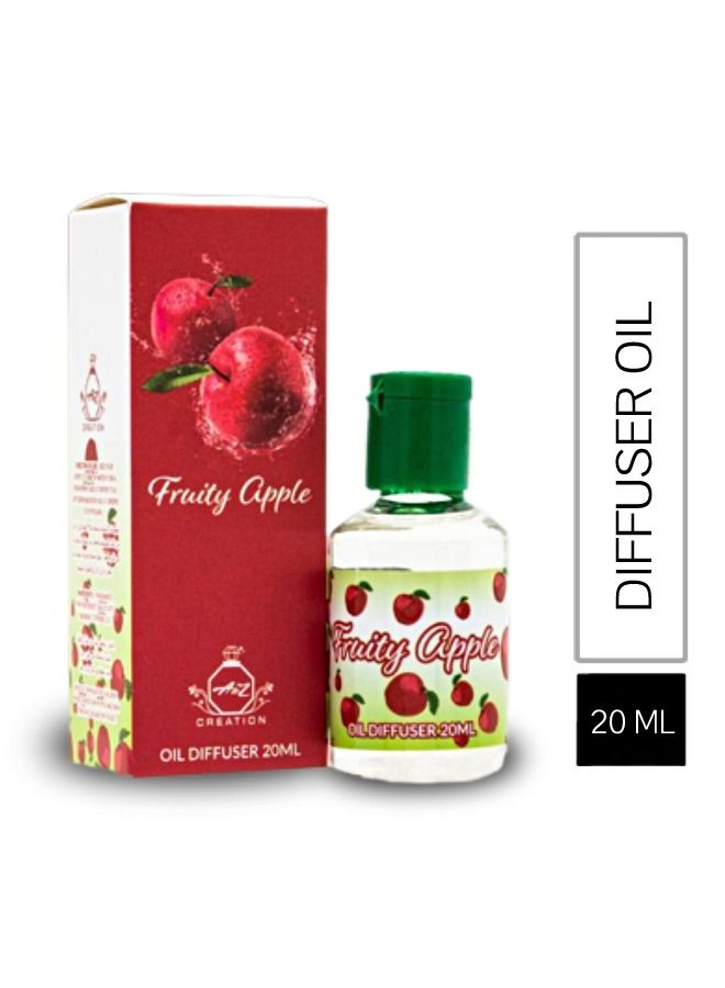 A TO Z CREATION Fruity Apple - Diffuser/Essential Aromatherapy Oil 20ml  - Image 1