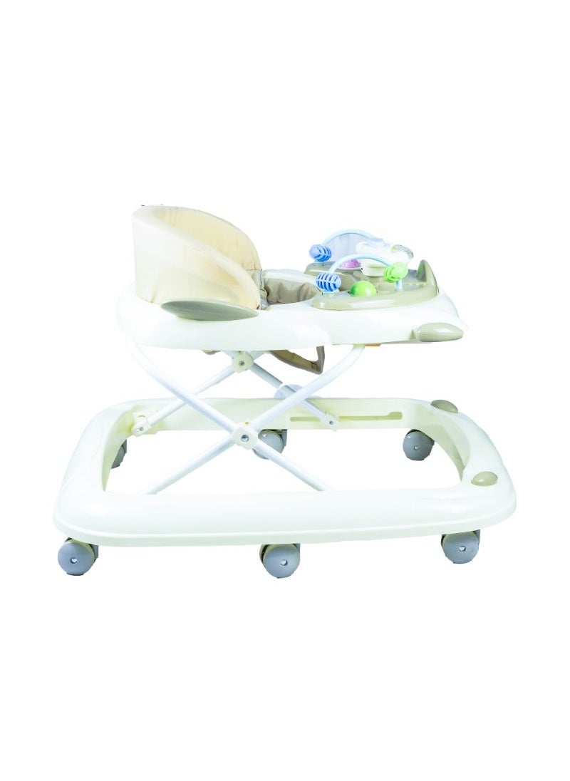 molody Foldable Baby Walker-Beige  - Image 5