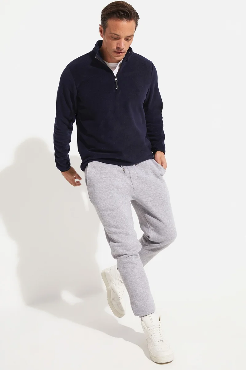 JOYSTAR Men's Regular Fit Half Zipper Fleece Sweatshirt