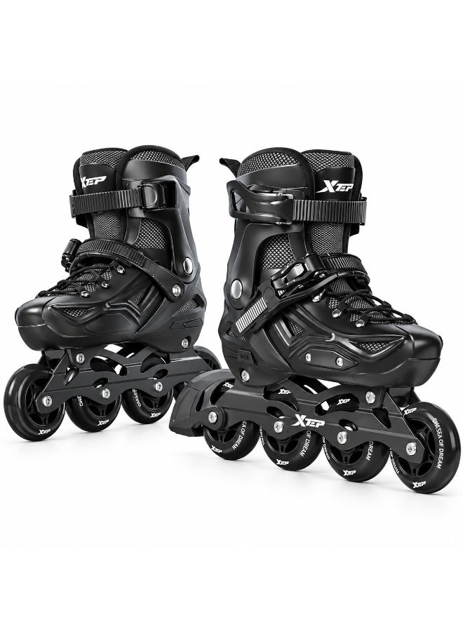 XTEP Roller Skates, Adult Skates, University Club, Boys and Girls, Adult Beginner Amateur Universal Size(39 - 44), Roller Skating, Inline Skates, Ice Skating - Image 1