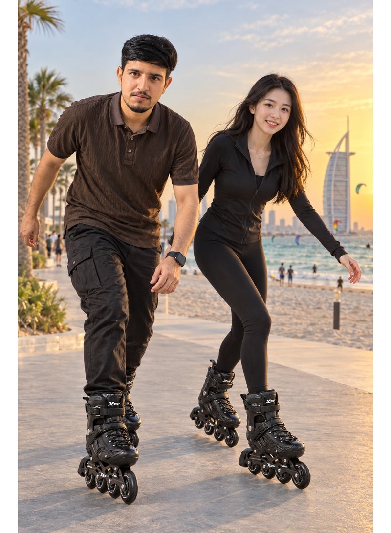 XTEP Roller Skates, Adult Skates, University Club, Boys and Girls, Adult Beginner Amateur Universal Size(39 - 44), Roller Skating, Inline Skates, Ice Skating - Image 2