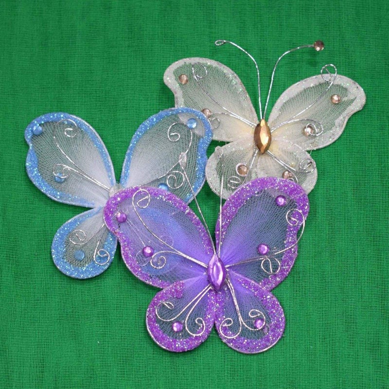 Asian Hobby Crafts Flexible Wire Used for Flower Making, DIY Crafts, Jewelry Making, Arts & Crafts|300 Pieces Approx, (Golden - Silver) - Image 3