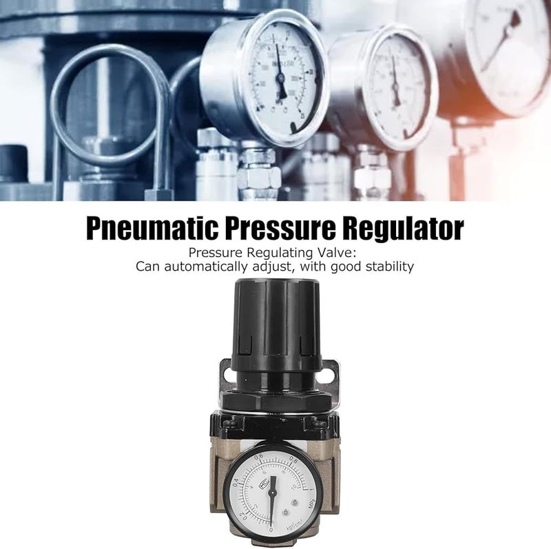 G1 2 Pneumatic Pressure Regulator Valve 0 05 0 85MPa AR4000 04 High Performance - Image 3