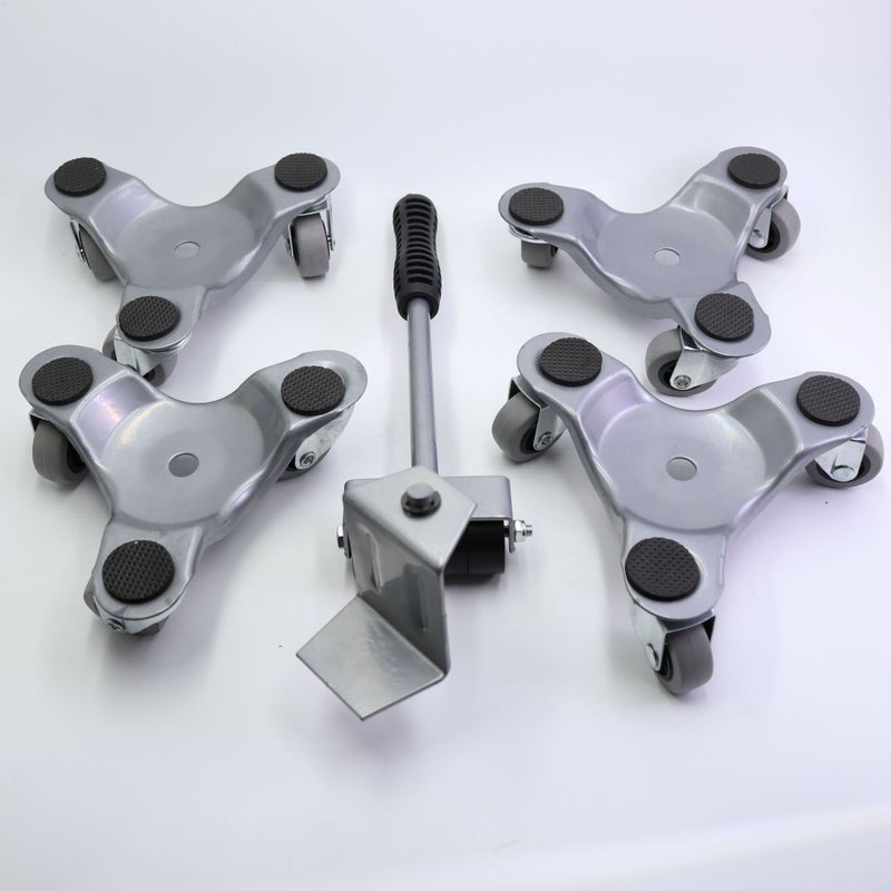 New Moving Artifact Multi-Functional Wheel Triangle Moving Furniture Five-Piece Set Heavy Object Handling Artifact - Image 2