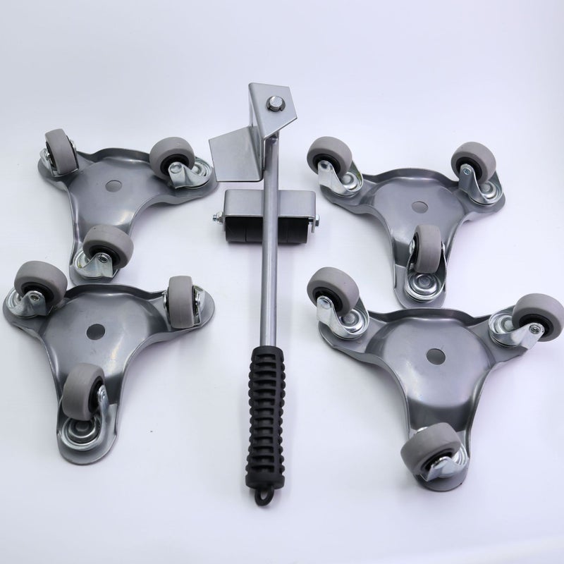 New Moving Artifact Multi-Functional Wheel Triangle Moving Furniture Five-Piece Set Heavy Object Handling Artifact - Image 3