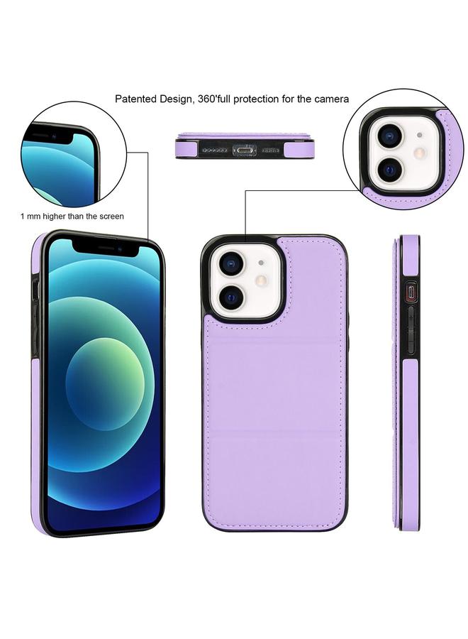 Zaboon Case For iPhone 12 mini Tri-fold Holder Leather Phone Case with Card Slot - Image 4